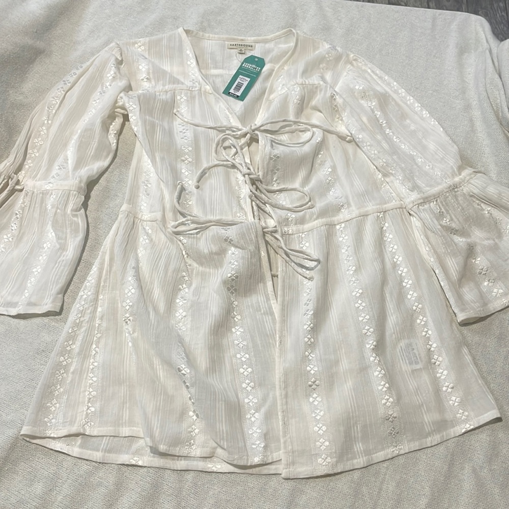 Earthbound Wide Sleeve Cardigan Size Small